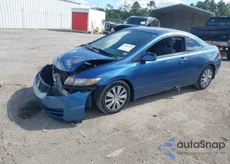 2010 Honda Civic Lx z USA, uszkodzony, nr VIN 2HGFG1B66AH519100
